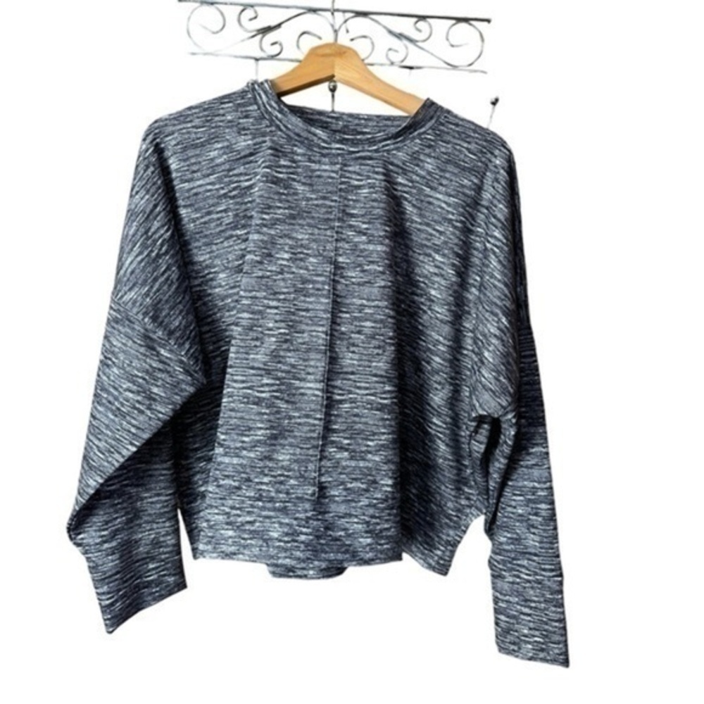 Lou & Grey Black White Crewneck Sweatshirt XL